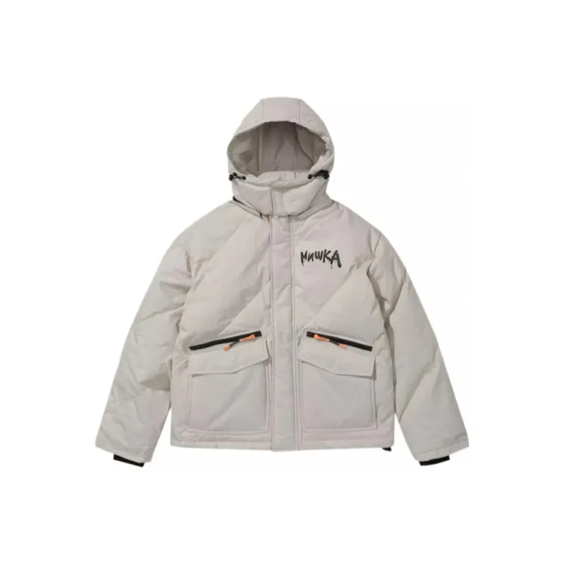 Mishkanyc Down Jacket Men's Light Gray-1