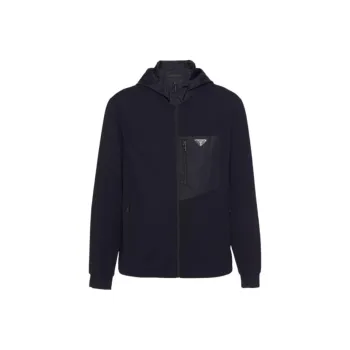 PRADA Panelled Hooded Jacket