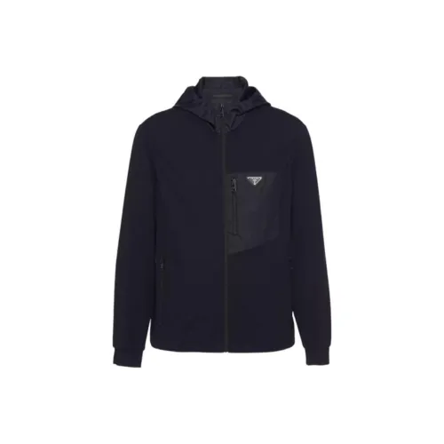 PRADA Panelled Hooded Jacket