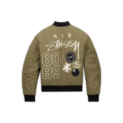 Nike x Stussy FW23 Jackets Coats Asia Version Unisex Army Green