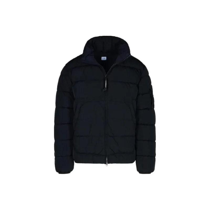 C.P.Company Lens Detailed Zipped Down Jacket-0