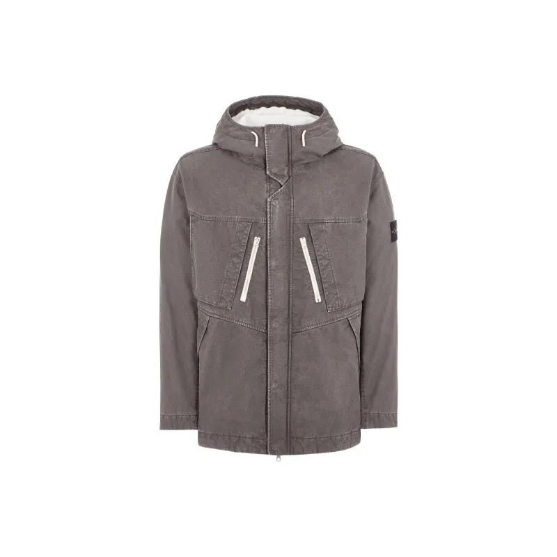 STONE ISLAND FW24 Jacket Unisex Lead Gray-0