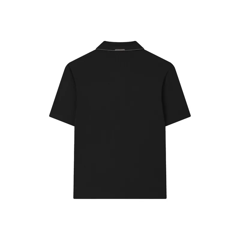 FILA Polo Shirt Men's Jet Black-1