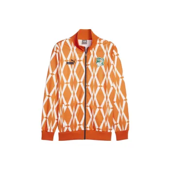 PUMA Ivory Coast FtblCulture Track Jacket Men Jacket Men's Orange