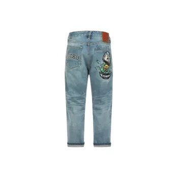 EVISU Jeans Men Denim Blue