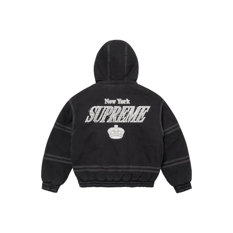 Supreme Mitchell & Ness Twill Stadium Jacket-3