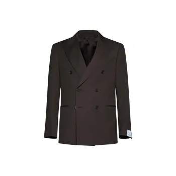 CARUSO Tailored Double-breasted Blazer