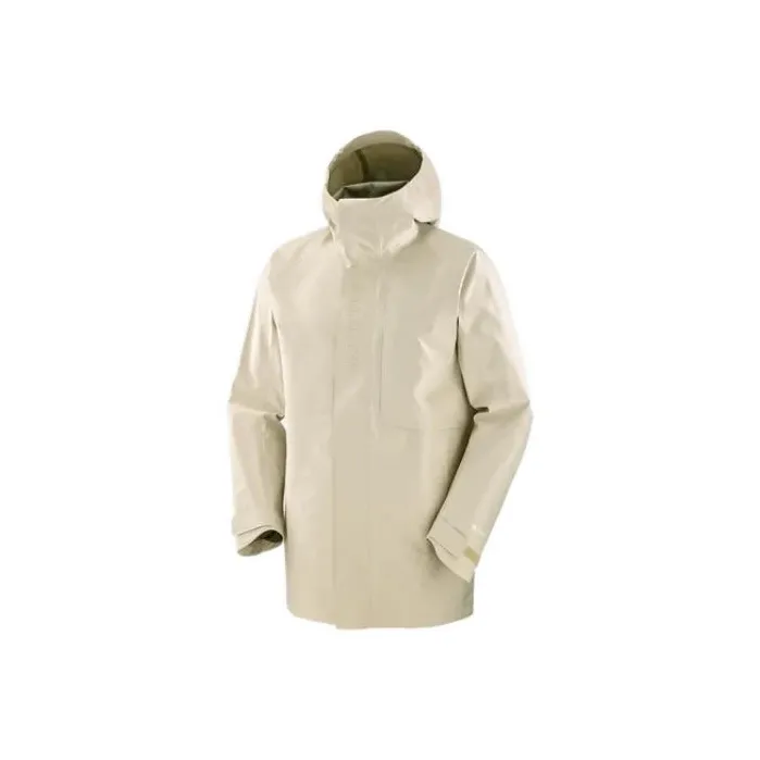 SALOMON ESSENTIAL GORE TEX 3 Jackets Coats Unisex Beige-0
