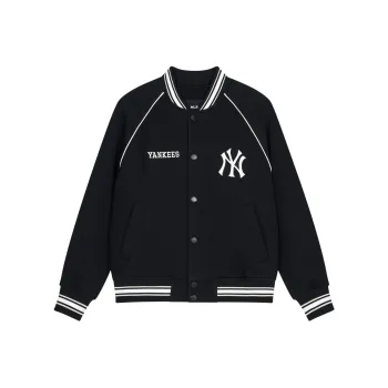 MLB SS24 Baseball Jacket Unisex Black