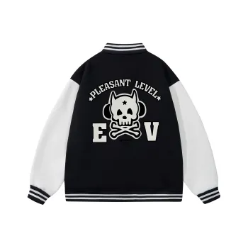 LEVEL Baseball Jacket Coat Unisex