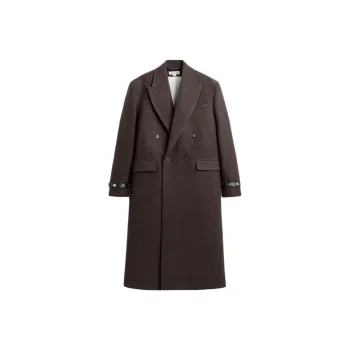 Nanushka X ZARA Nanushka Collaboration Coats Men Dark Brown