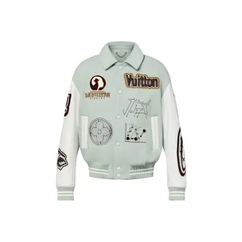LOUIS VUITTON Varsity Leather Blouson