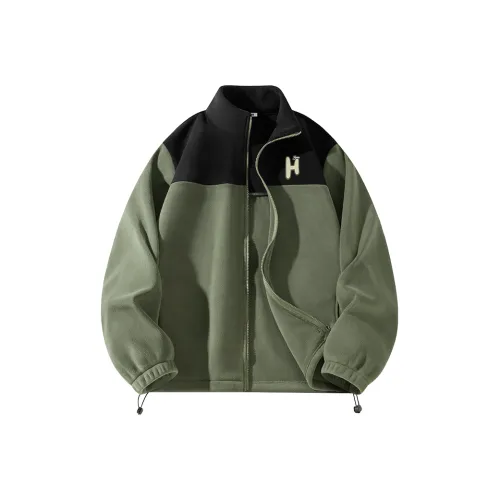 Centennial Globe Velvet-feel Coat Unisex