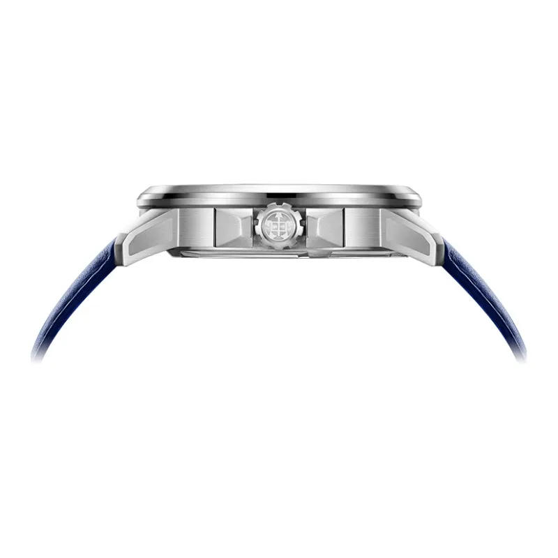 Beijing Fork Series Automatic Mechanical Movement Nylon Strap Watch Men's Watches Blue Dial-3