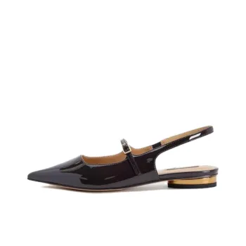 URBAN REVIVO Casual Single Shoes Women's Dark Coffee Brown