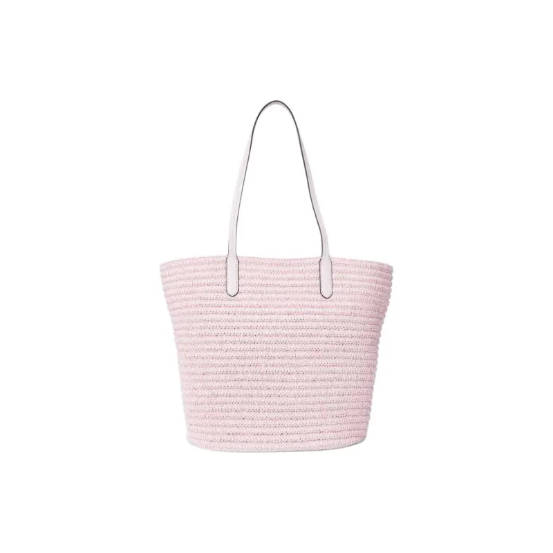 Ralph Lauren Cellulose Handbag, Shoulder Bag Large Size Women's Pink-2