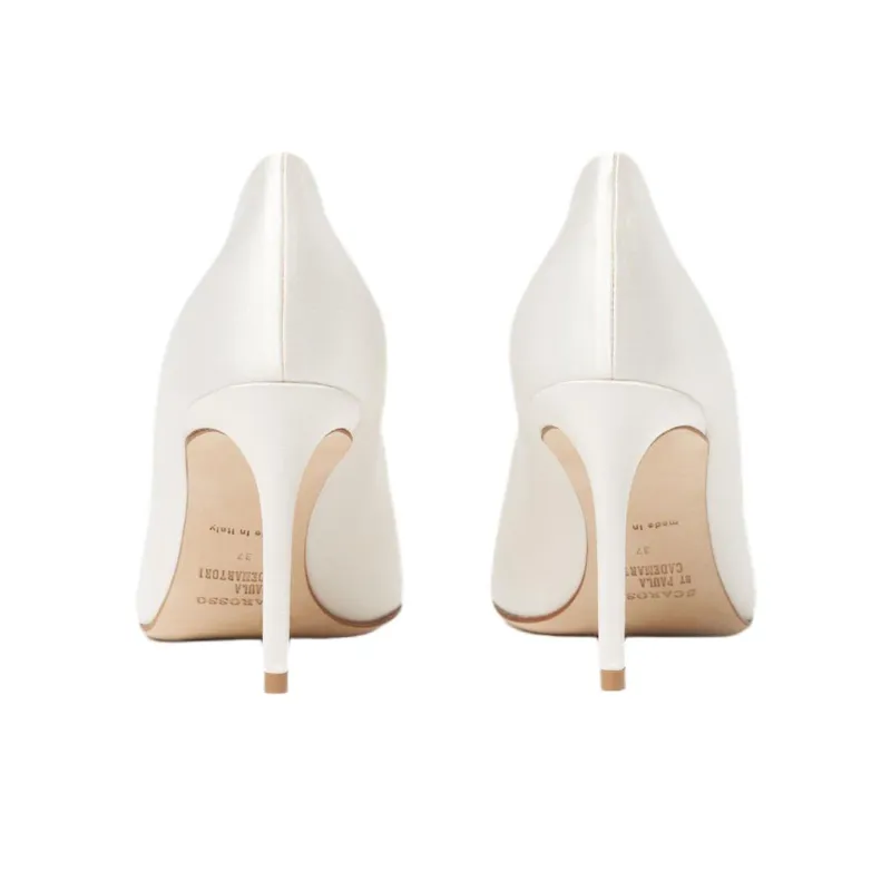 SCAROSSO 90mm Leather Pumps-3