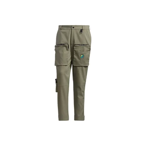 Adidas Originals Premium Woven Pants Cargo Pants Men Ruined Green
