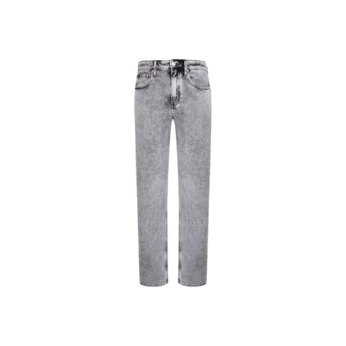 CALVIN mono Jeans Men's Denim Light Gray