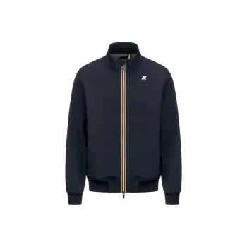 K WAY Logo patch Jacket