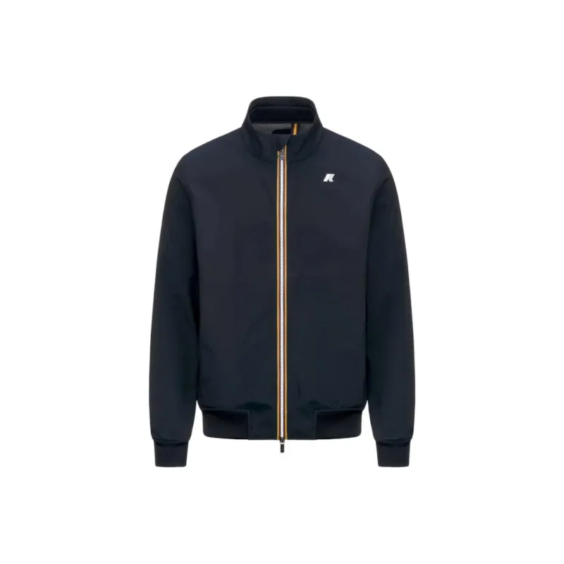 K WAY Logo patch Jacket-0