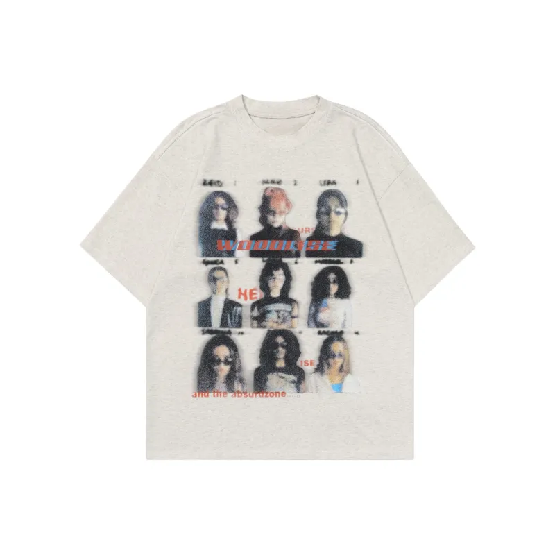 TESTUNG Minimalist Style Comfortable T Shirt Unisex-3