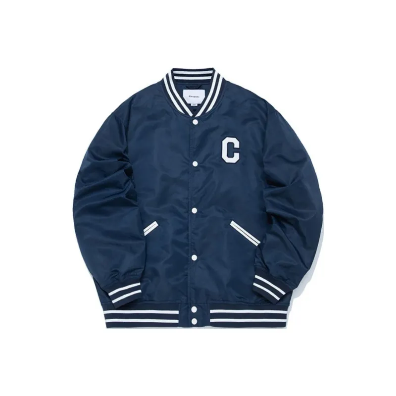 COVERNAT Baseball Jacket Unisex Marine Blue-0