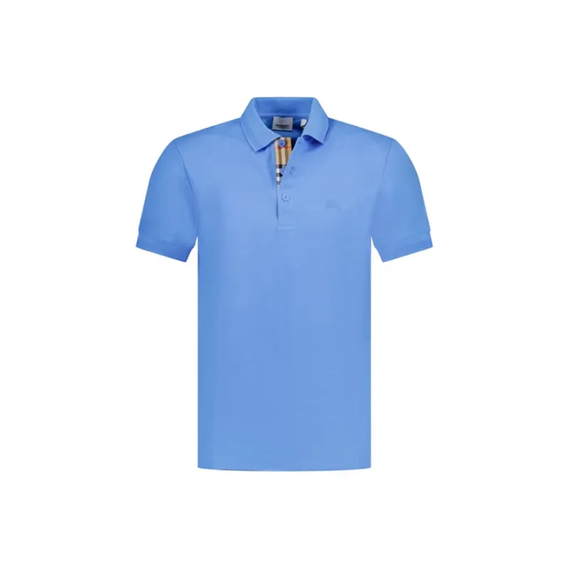 Burberry Polo Shirts Men Blue-0