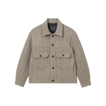 Levis CNY Jackets Men Light Brown