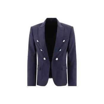 BALMAIN Button Embellished Tailored Blazer