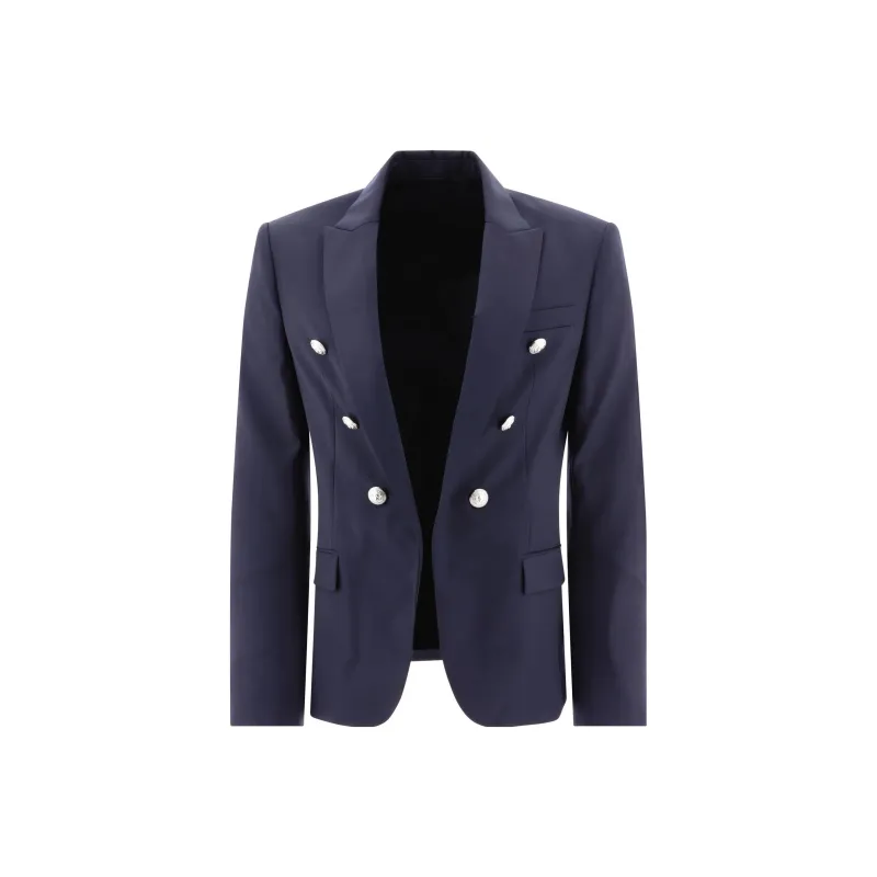 BALMAIN Button Embellished Tailored Blazer-0