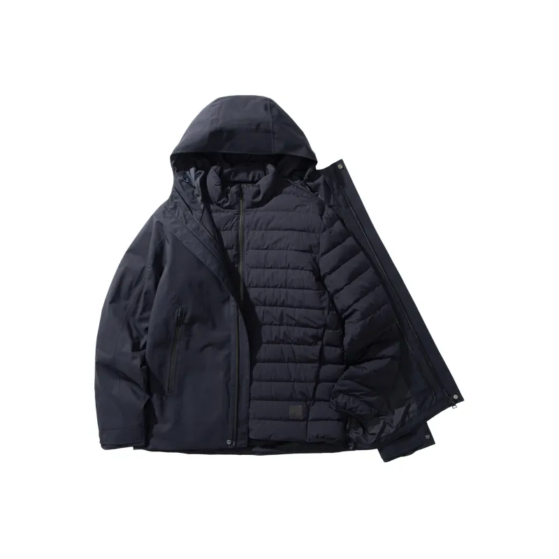 Jack Wolfskin Waterproof And Windproof To Keep Warm Windbreaker Jacket Unisex-10
