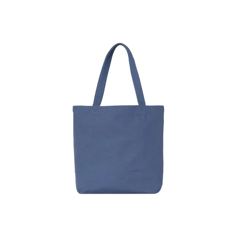 Carhartt WIP Cotton Tote Bag, Shopping Bag, Shoulder Bag Unisex Blue-2