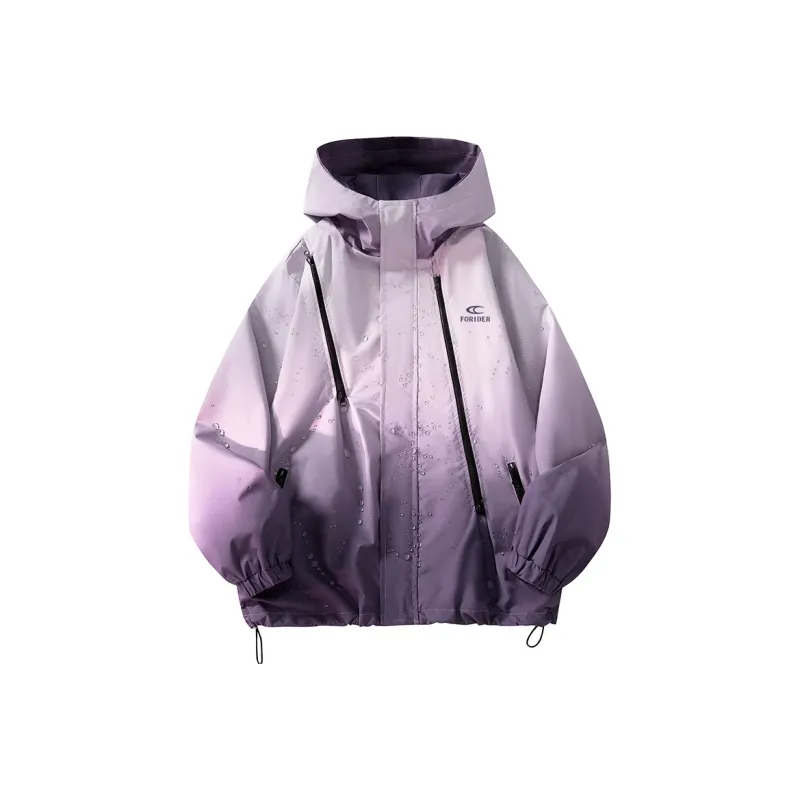 FORIDER Water Resistant Windproof UV Protection Windbreaker Jacket Unisex-3