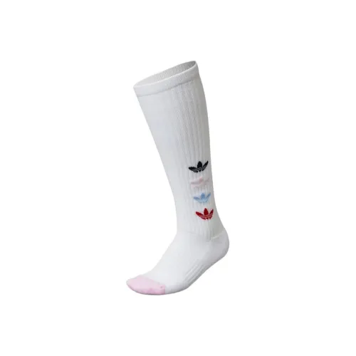 Adidas Originals Clover Series Originals Knee High Socks Women's 1 Pack White