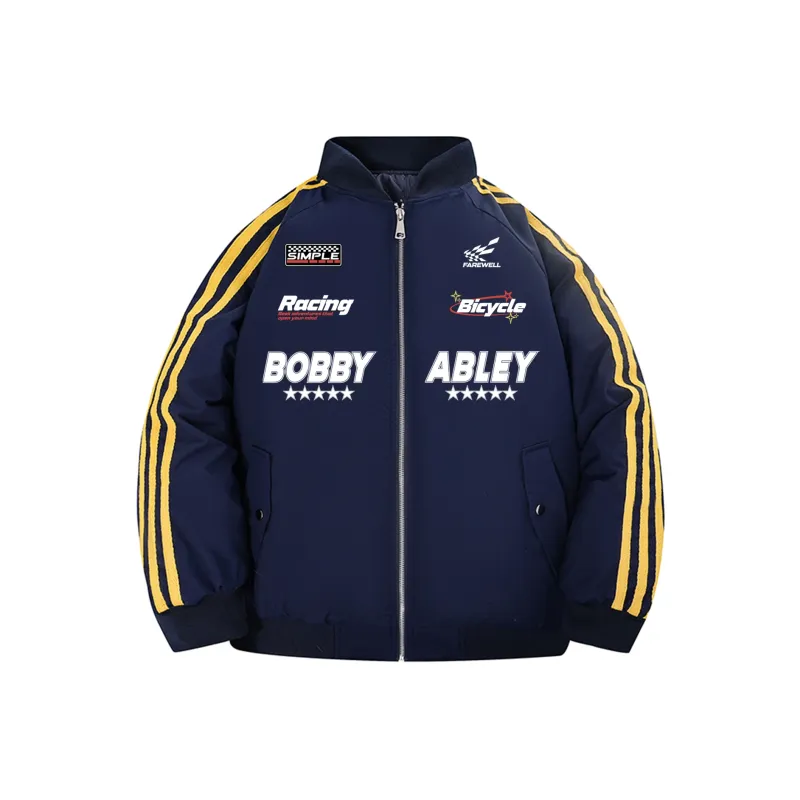 BOBBY ABLEY Puffer Jacket Unisex Black-4