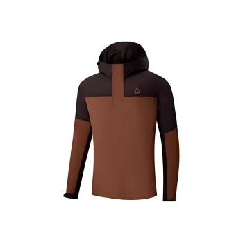 361° Waterproof And Breathable Windbreaker Jacket Unisex Slate Gravel Brown