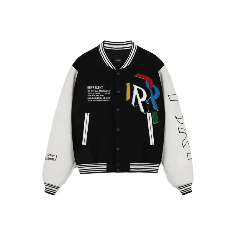 REPRESENT Baseball Jerseys Men Black-0