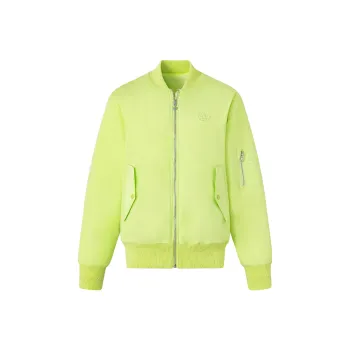 Adidas Originals BOMBER Reversible Fur Bomber Jackets Coats Men's Pulse Acid Orange Green