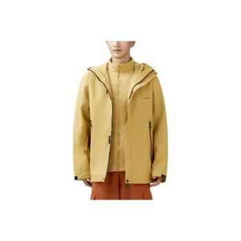 361° Keep Warm From The Wind Windbreaker Jacket Men's Soft Yellow