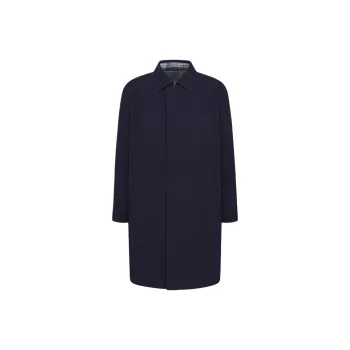 DIOR Christian DIOR Couture Embroidered Single Breasted Coat