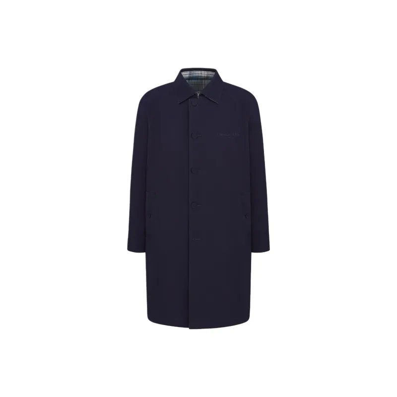DIOR Christian DIOR Couture Embroidered Single Breasted Coat-0