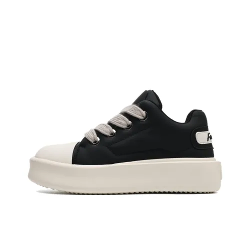 MOMGOG High Top Skateboard Shoes Unisex Black