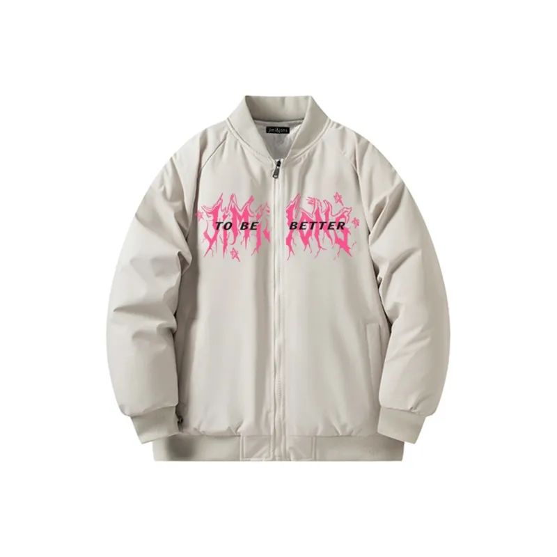 JIMI&JONS Windproof And Waterproof Baseball Collar Pilot Jackets & Coats Unisex-4