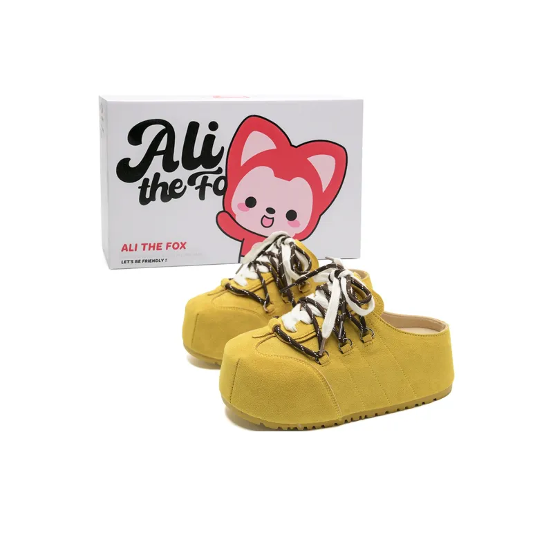 ALI THE FOX Abrasion Resistant Slip Resistant Closed Toe Slippers Women's-7
