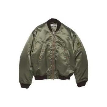 Acne Studios Down Zipped Bomber Jacket