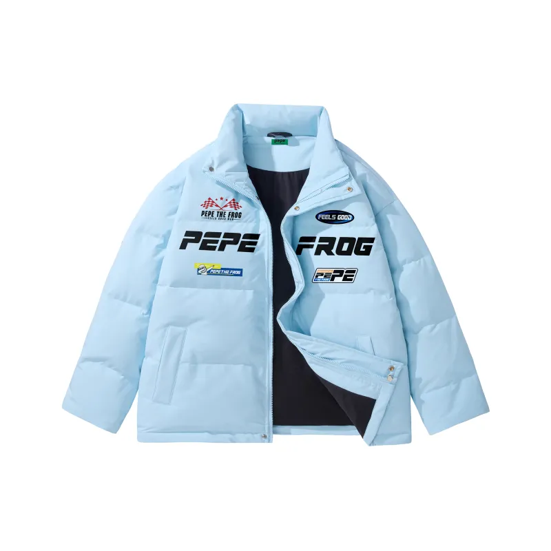Pepe The Frog Down Jacket Unisex-8