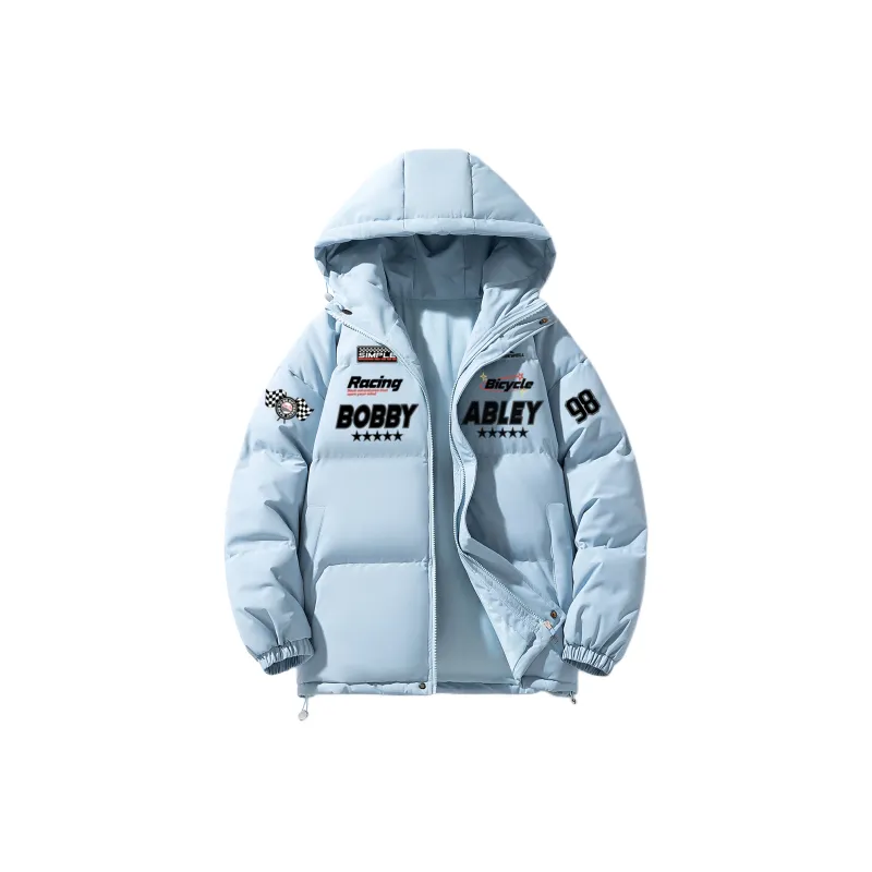 BOBBY ABLEY Puffer Jacket Unisex Sky Blue-0