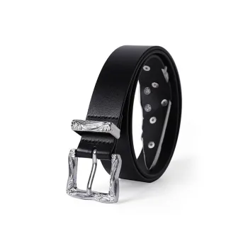 Lanza Cow Split Leather Belts Unisex Width 2.8CM