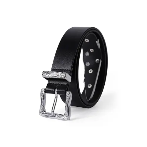 Lanza Cow Split Leather Belts Unisex Width 2.8CM